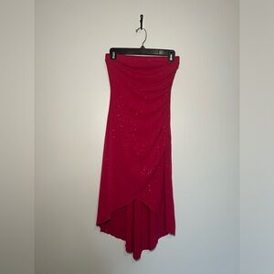 Y2K Vintage pink midi dress